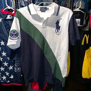 Ralph Lauren Polo Big Pony Wimbledon Tennis Shirt